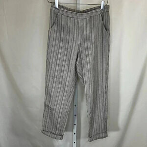 2/$30 Sienna Sky Size Small Cotton Trousers Pants Striped Cozy Casual Travel